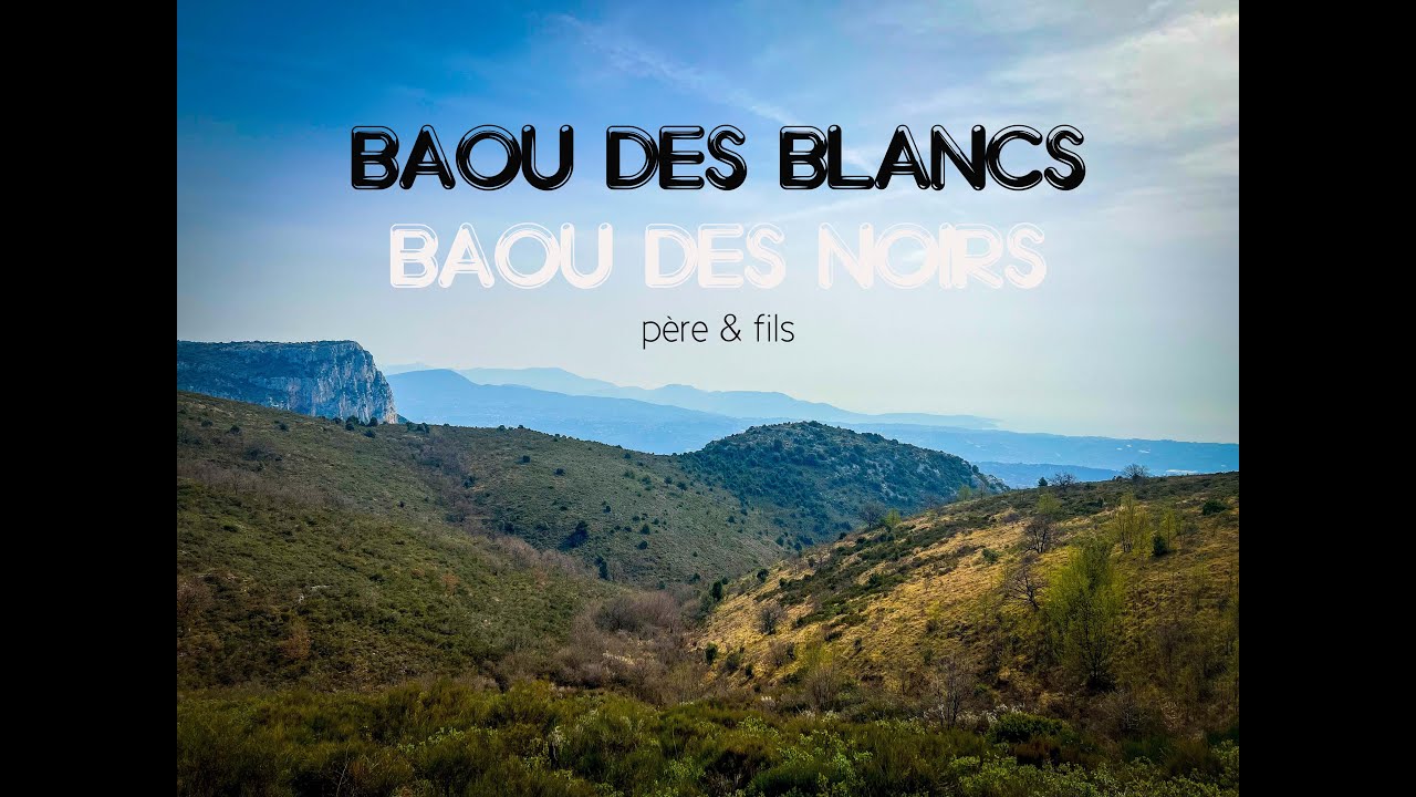 Tour des Baous des Blancs et Baous des Noirs (Vence)