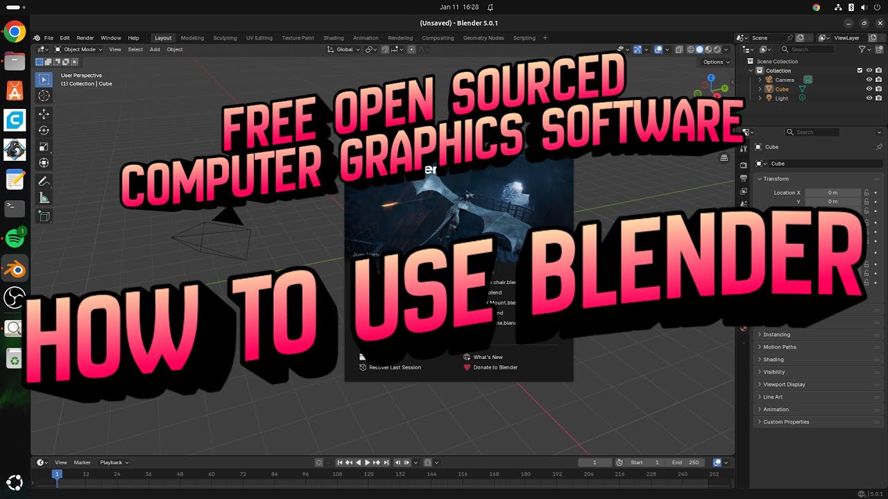 How To Use Blender