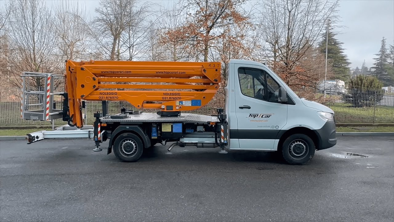Tutorial piattaforma autocarrata Ruthmann 20 mt - TopCar