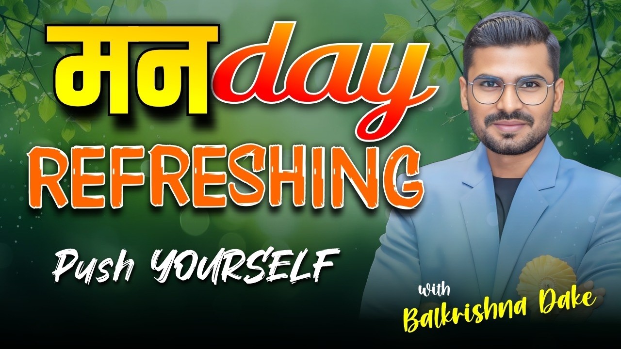 Monday Refreshing | Motivation | Start Your Week with Positivity | Inspirational | Positive Mindset