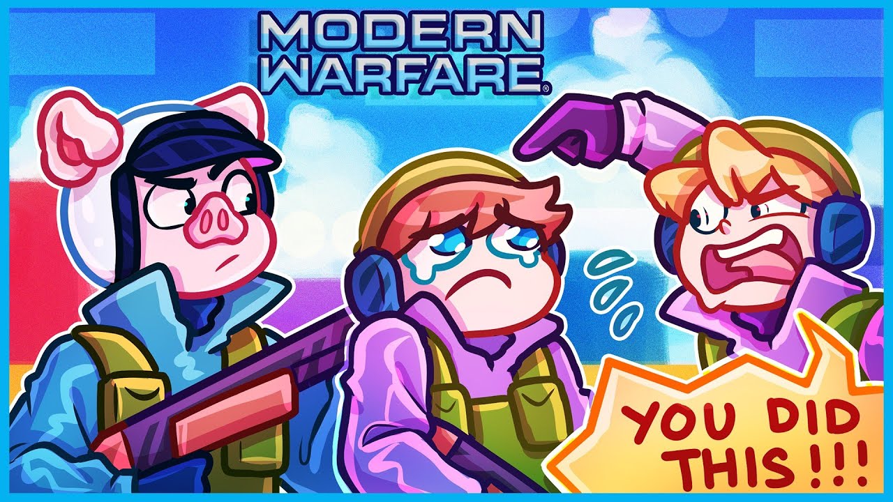 Modern Warfare, но если ты используешь дробовик, я тоже возьму дробовик... но лучше...