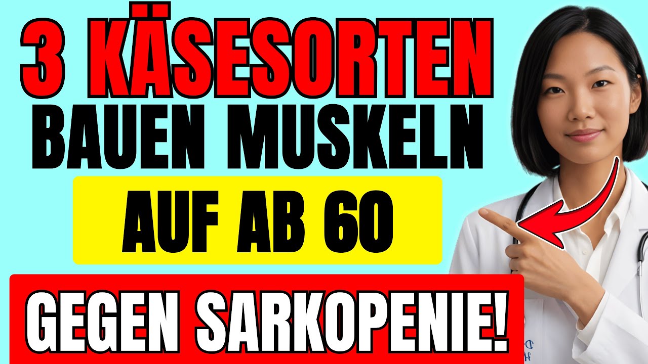 Sarkopenie stoppen ab 60: Diese 3 Käsesorten bauen Muskeln wieder auf — Arzt zeigt