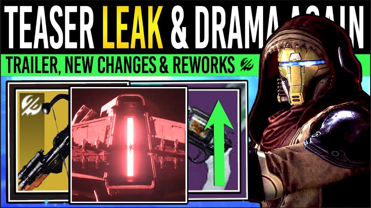 Destiny 2: ACCIDENTAL LEAK & SECRET DLC EVENT! New CHANGES, Weapon Fixes, Content Preview & Updates