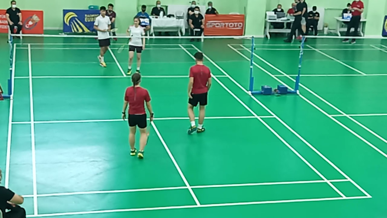 19 yaş milli takım seçmeleri karışık çiftler erken final maçı