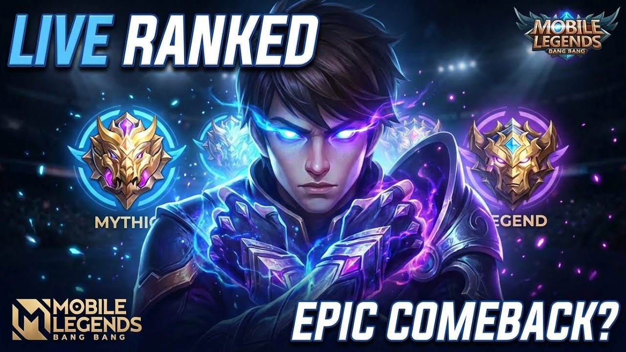 🔴 Live Now! Road to Mythic | MOBA Legends Bang Bang | MLBB LIVE