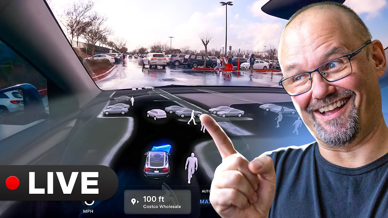 Konečně průlom v automon&iacute;m ř&iacute;zen&iacute;? Tesla FSD Beta v12.2.1 | LIVE