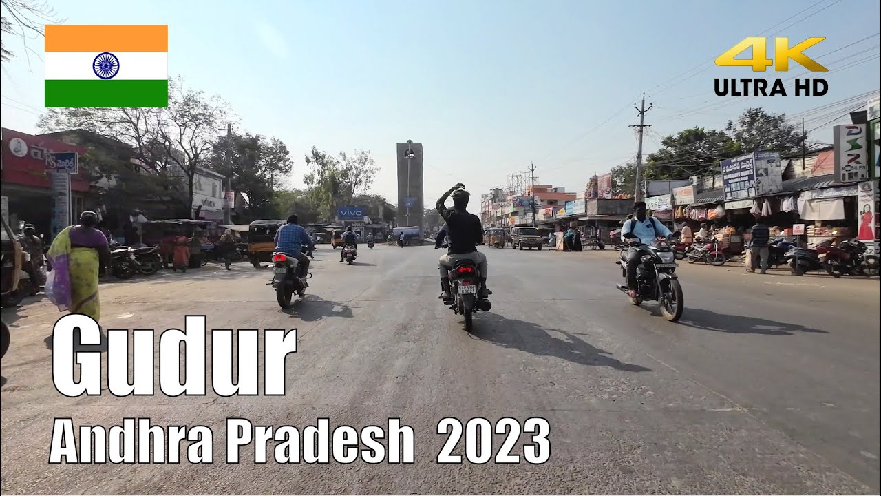 【India Drive 4K】Gudur Andhra Pradesh 2023