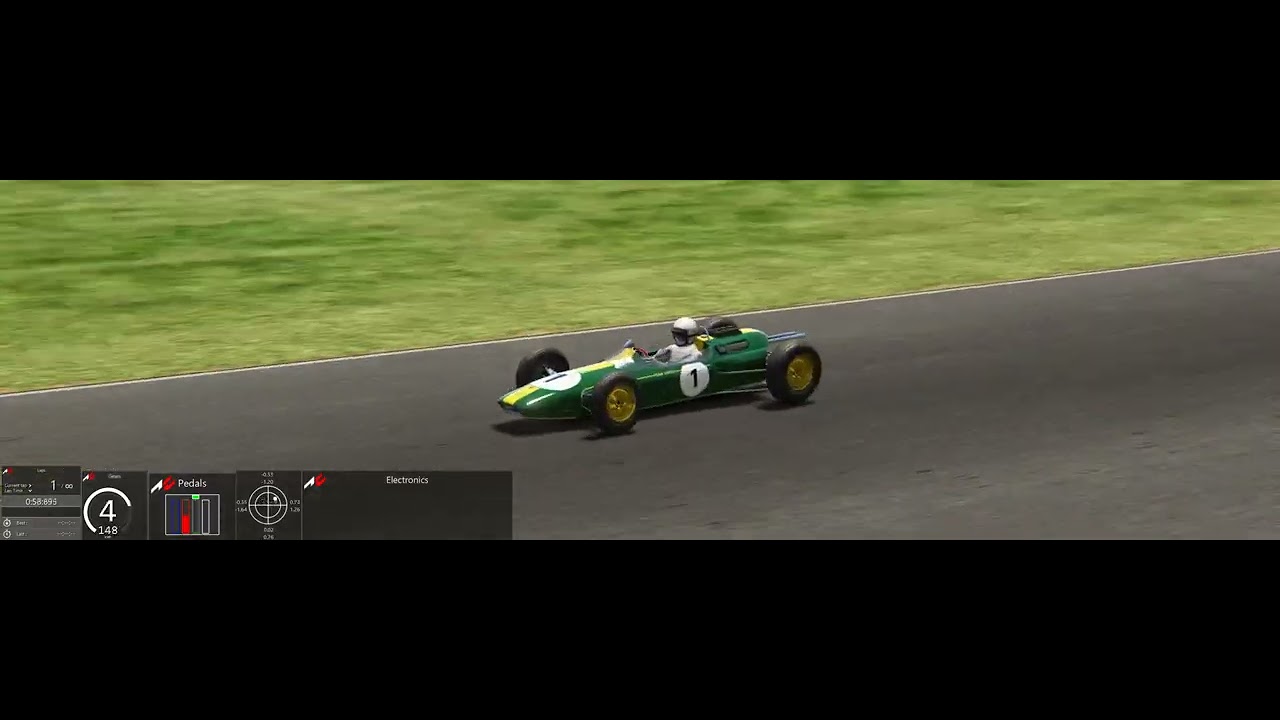 Assetto Corsa VIR Full Course Lotus Type 25 World Record 2:07.049 TV Cam