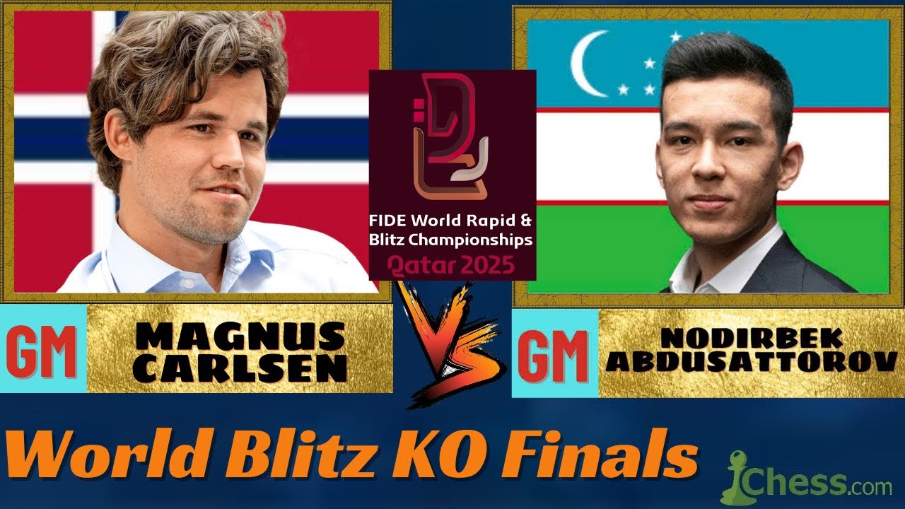Carlsen vs Abdusattorov | 2025 World Blitz KO Finals