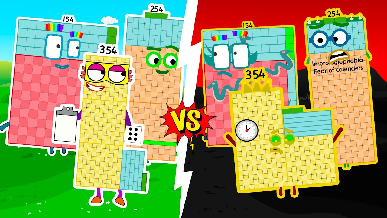 WoW! It's Numberblocks 154, 254 and 354| Best Sprunki Compilation #sprunki #numberblocks #incredibox