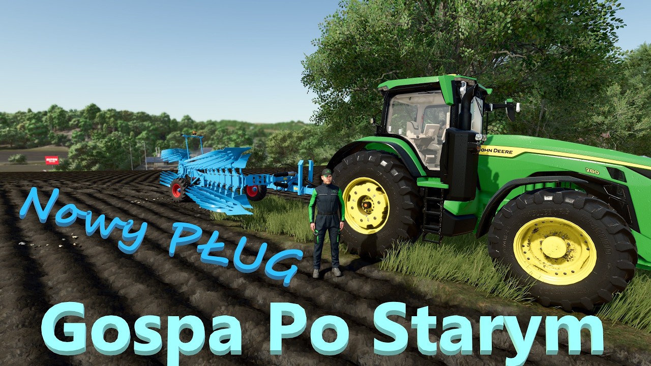 Nowy pług i łączymy pola [ Gospa po starym ] Farming Simulator 25