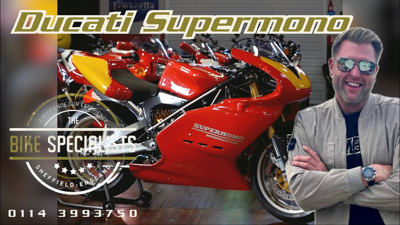Ducati Supermono ALAN CATHCART WINNING BIKE!