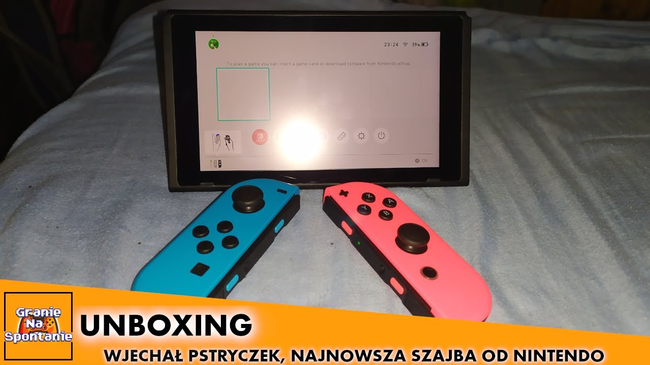 Unboxing - Nintendo Switch (v2) (model 2019)