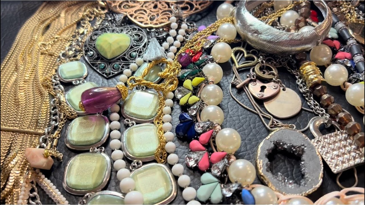 Mi collection de joyas usadas vintage jewelry lot