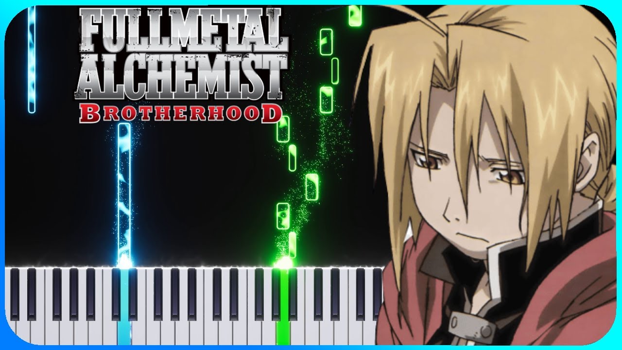 Crime and Punishment Easy Piano Tutorial - Fullmetal Alchemist (with Sheet Music)