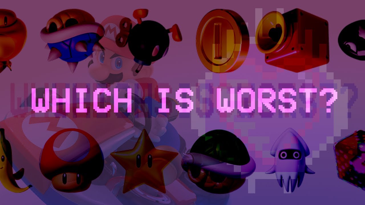 What is the WORST Item in Mario Kart?