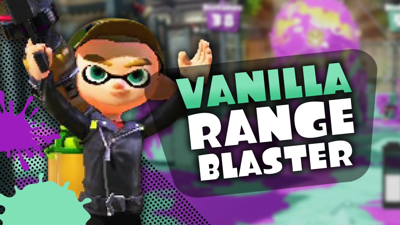 Splatoon Vanilla Range Blaster Gameplay /w Friends!