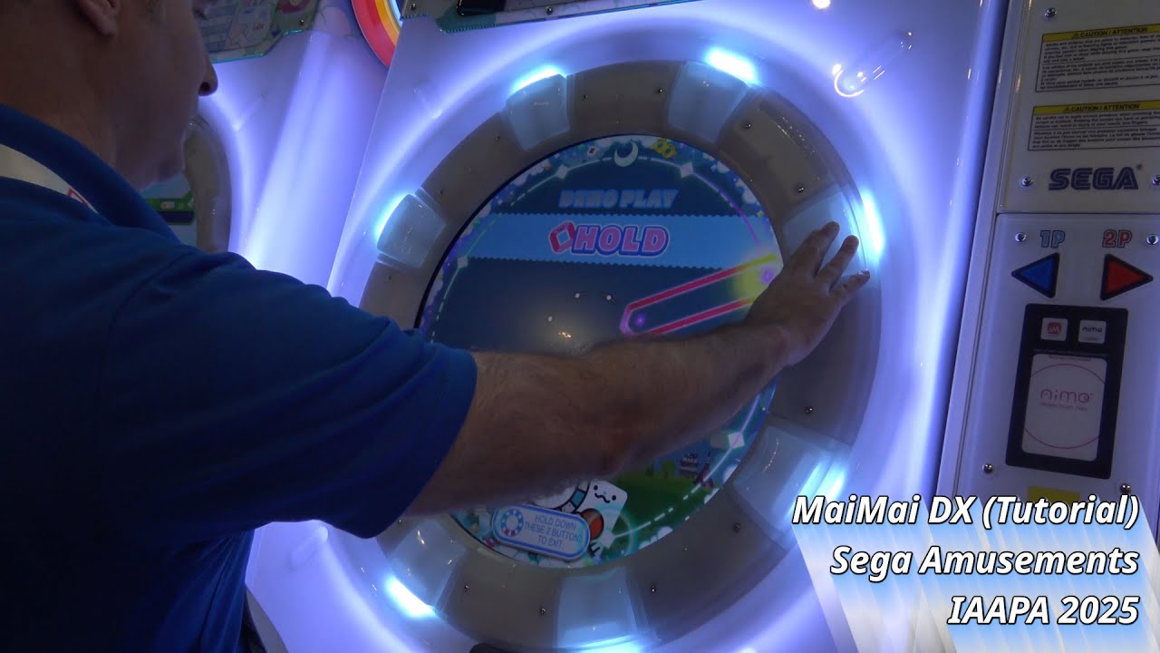 Playing The Tutorial On Sega's Maimai DX