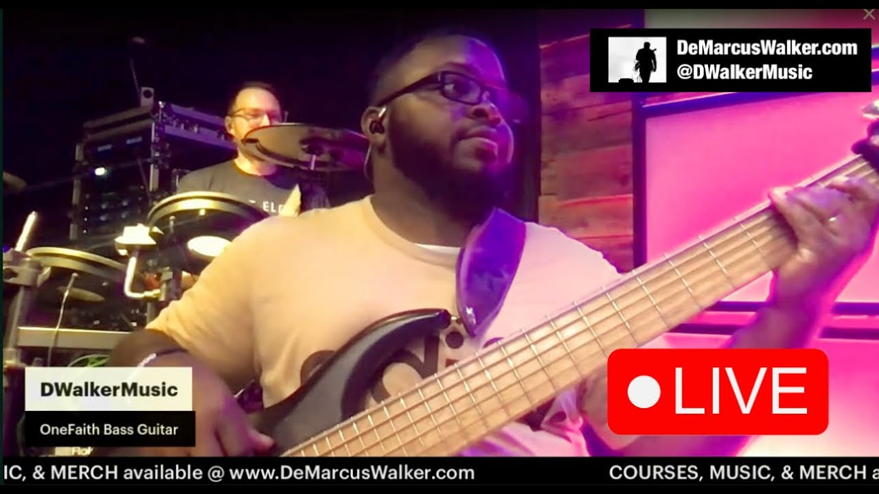 OneFaith Church Bass Guitar - Saturday (8/30/25)