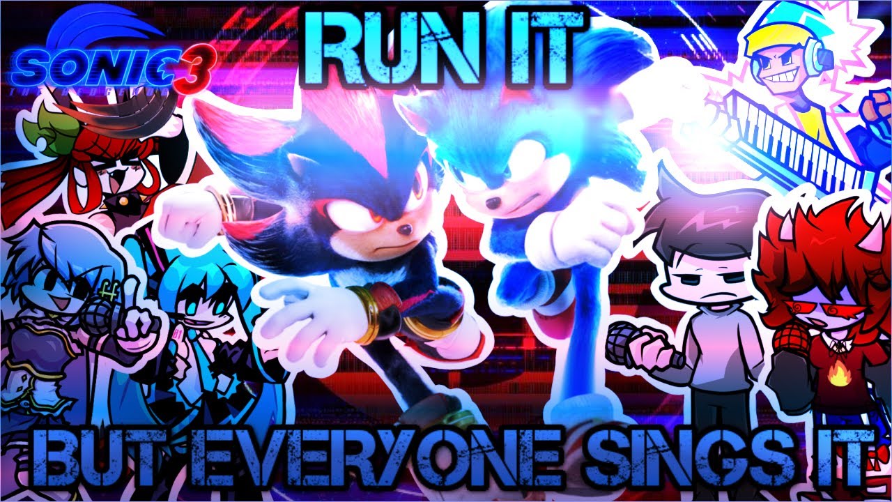 RUN IT But Every Turn Different Character Sings 😼🎶 (FNF: RUN IT)