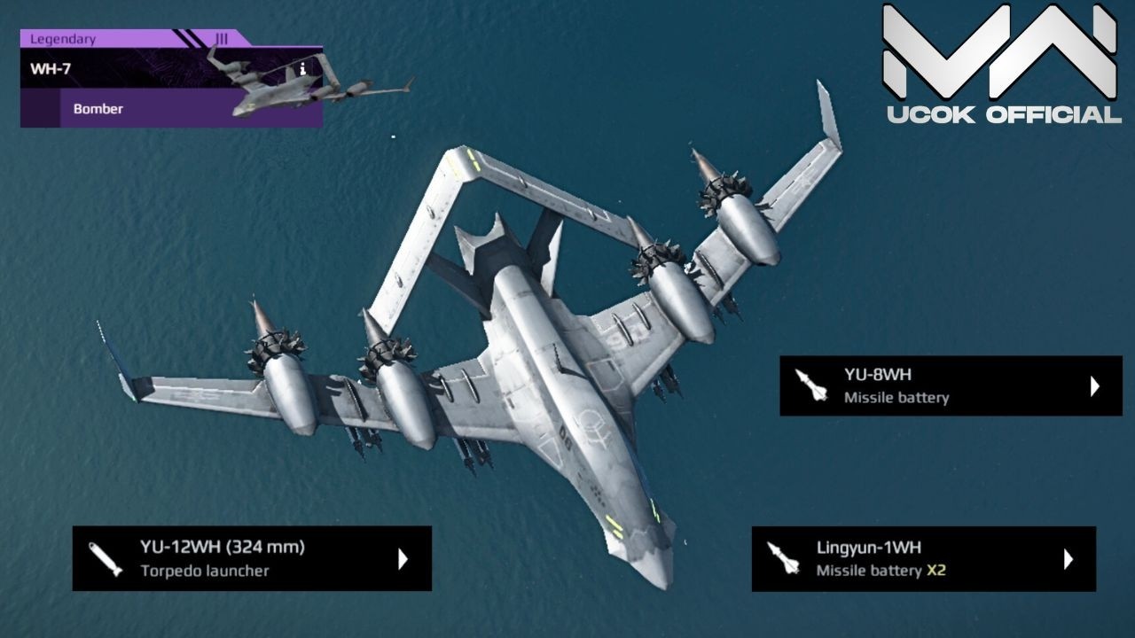 New Bomber WH-7 | Stealth Bomber Built to Hunt Fleets | Modern Warships