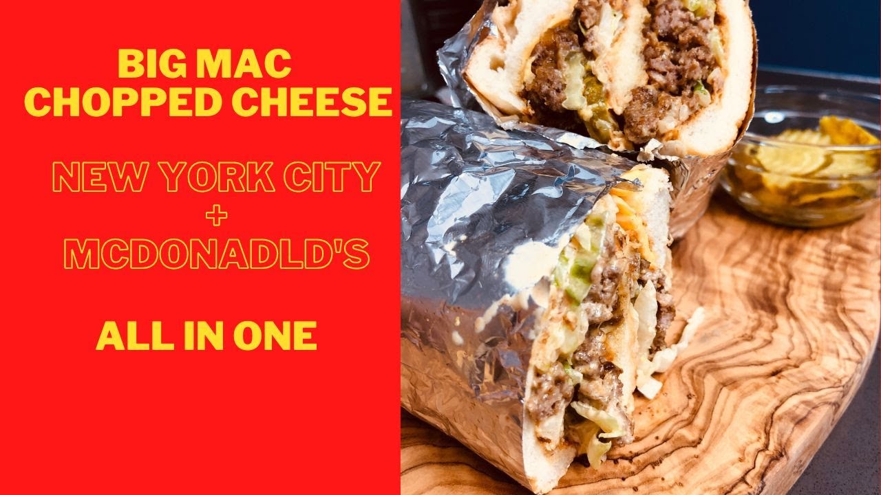 How to make BIG MAC CHOPPED CHEESE | Easy recipe