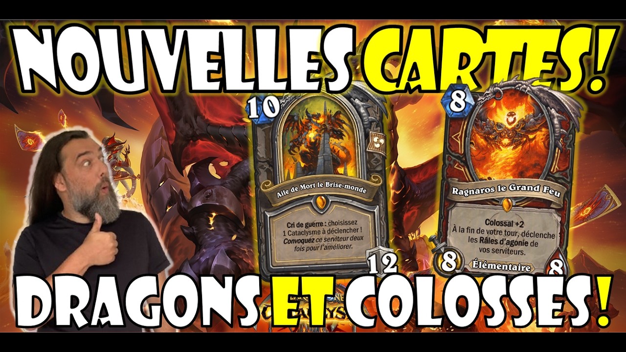 NOUVELLES CARTES : DRAGONS ET COLOSSES!