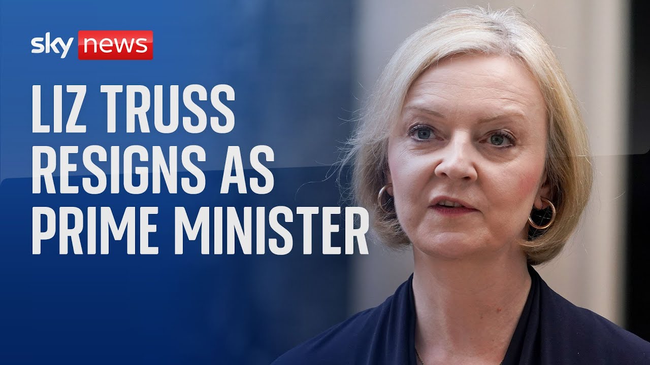Liz Truss resigns and becomes shortest-serving prime minister in British history