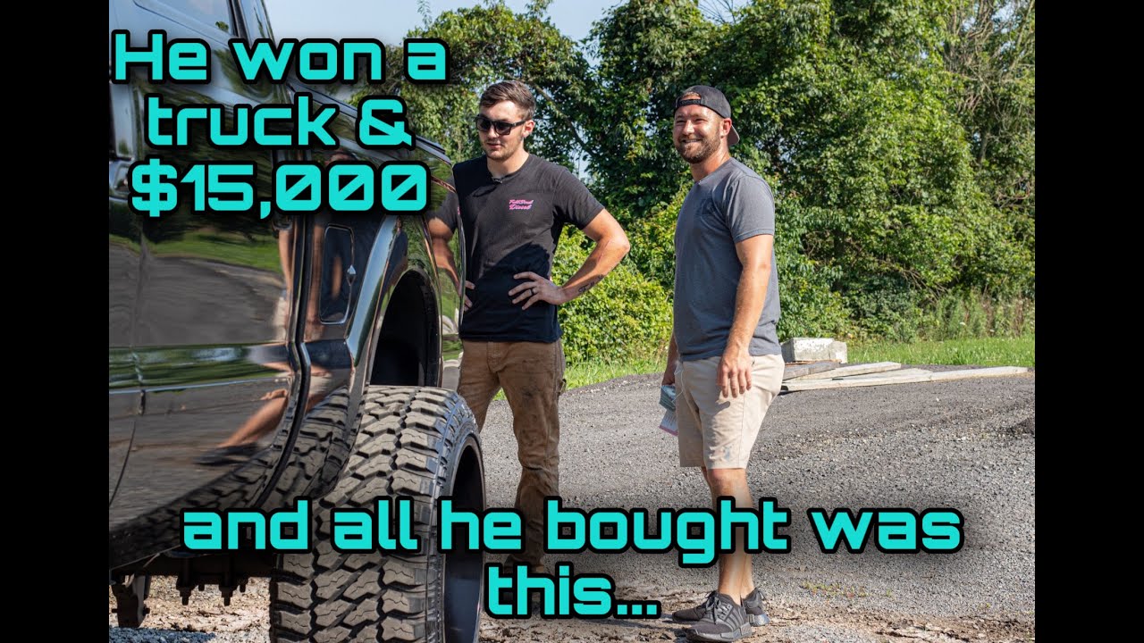 WE GAVE AWAY OUR MURDERED OUT F-350 + $15,000 CASH