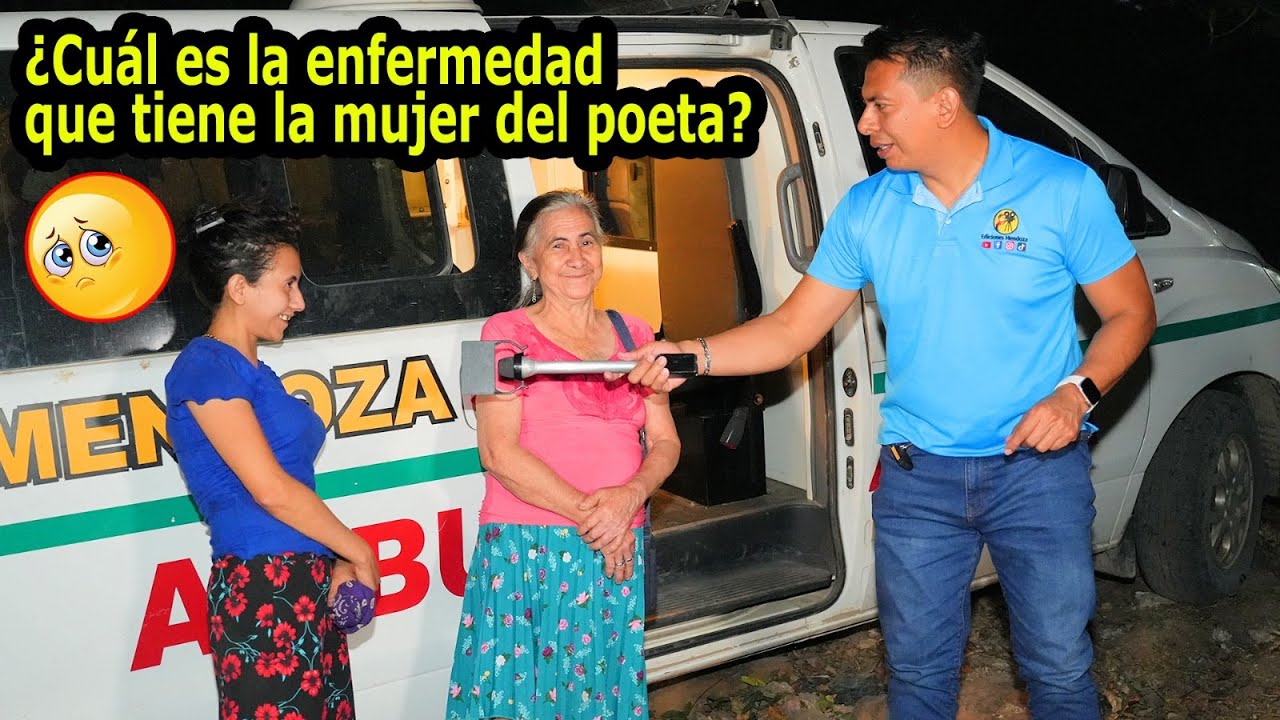 Ya se siente mejor desde que la inyectaron, padece de la presión alta la esposa del poeta - Edicione