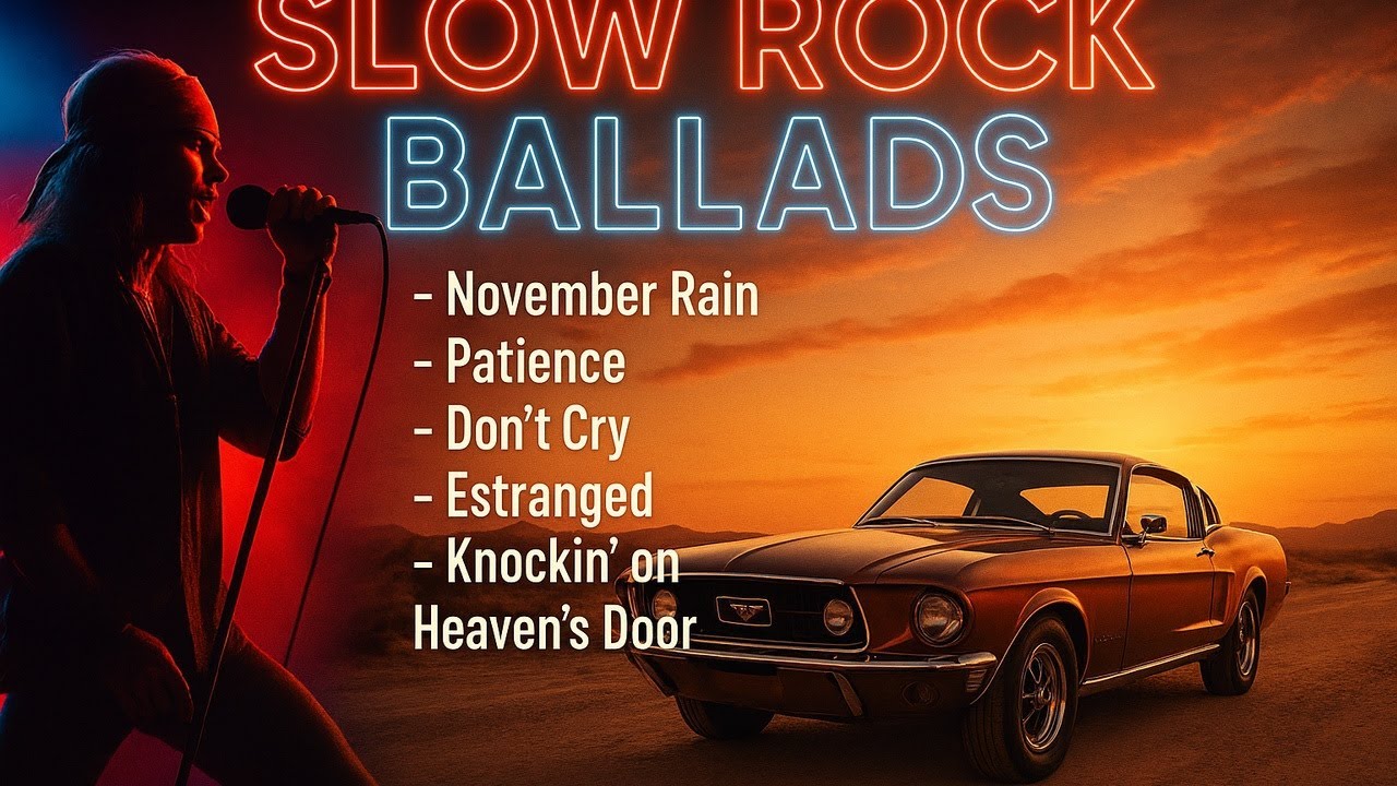 Romantic Slow Rock Ballads Mix | Inspired by Bon Jovi & Scorpions | 80s 90s Legendary Rock Songs