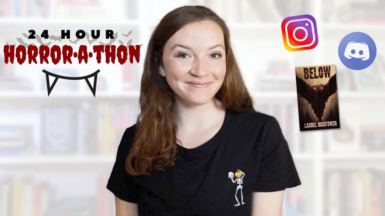 24 HOUR HORROR-A-THON ANNOUNCEMENT 🧛 (Aug 26 - 27) a new horror readathon