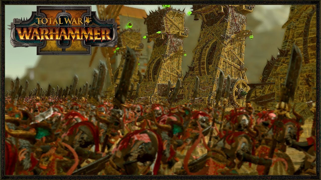 Siege Of Death! - Custom Map battle - Total War Warhammer 2 Mod Gameplay
