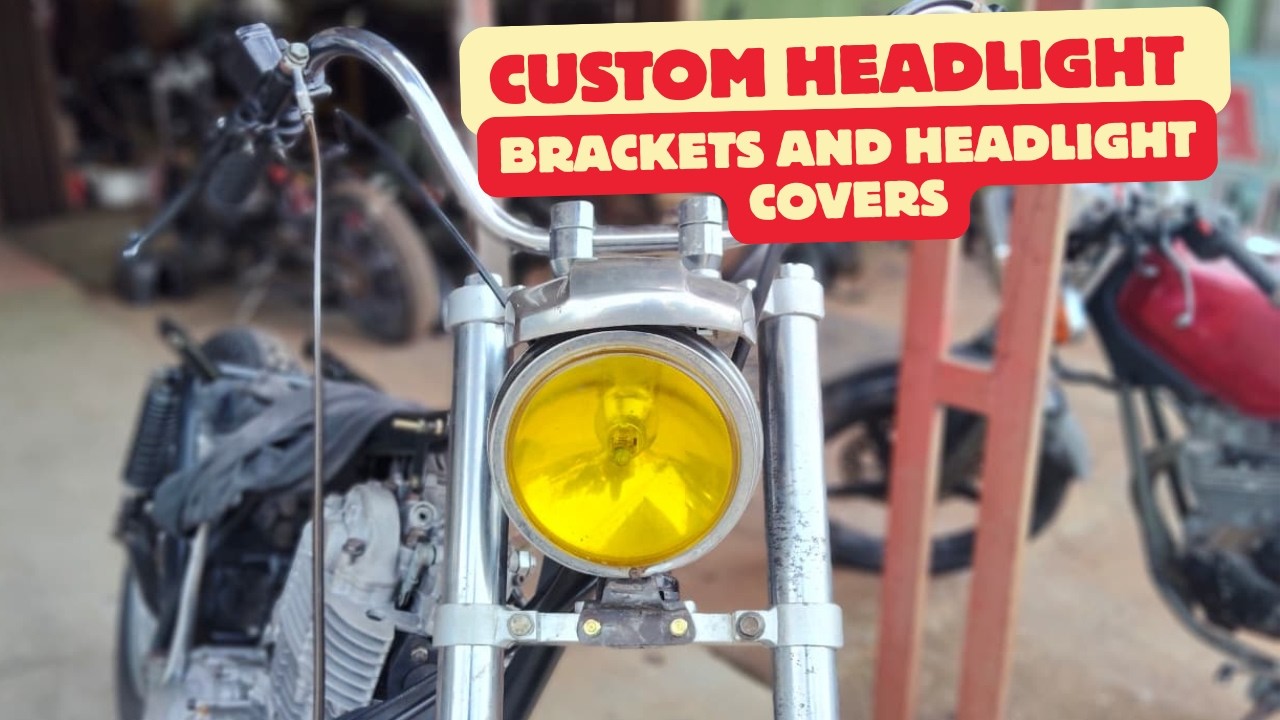Simple Capital! Custom Headlight Brackets and Headlight Covers