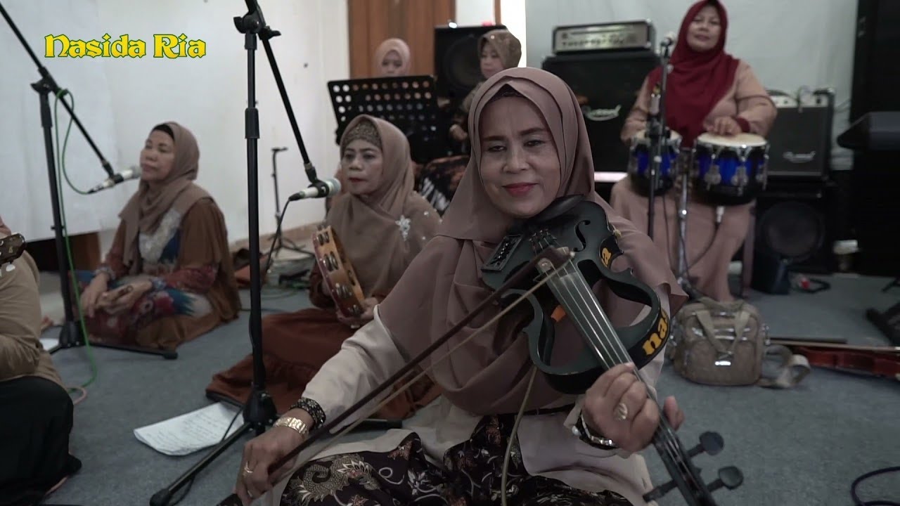 COBA DENGARKAN!! SAYYIL 'ASAL - NASIDA RIA VOC.ANA LIVE LATIHAN TERBARU 2021 #qasidah #nasidaria