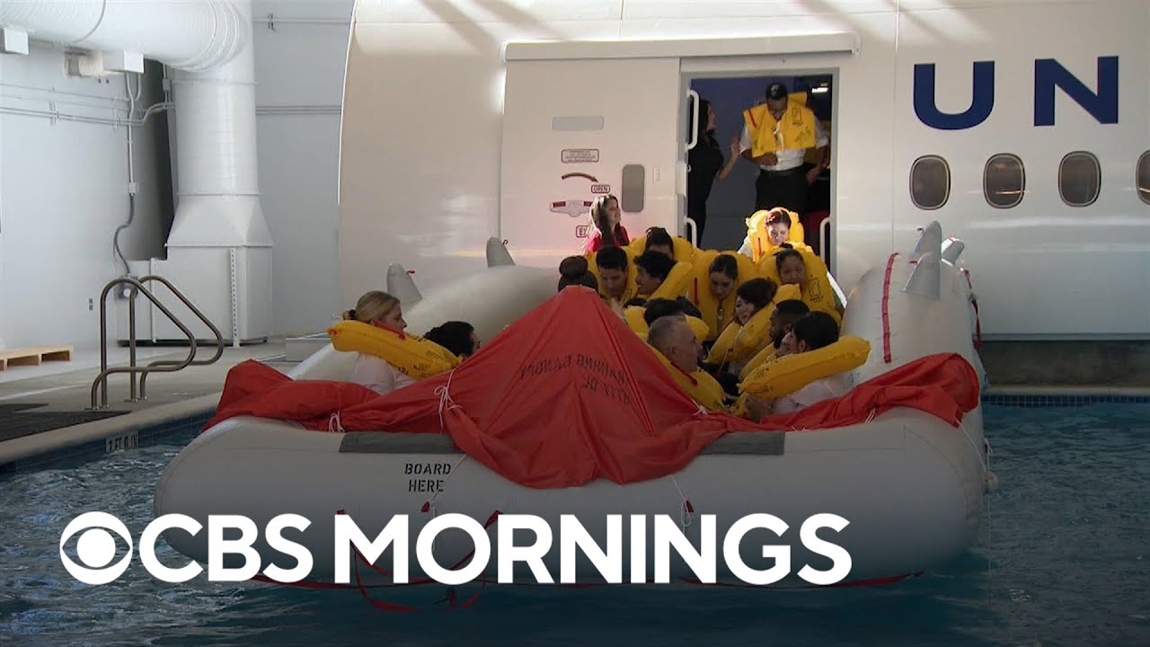 Behind the scenes of flight attendant training