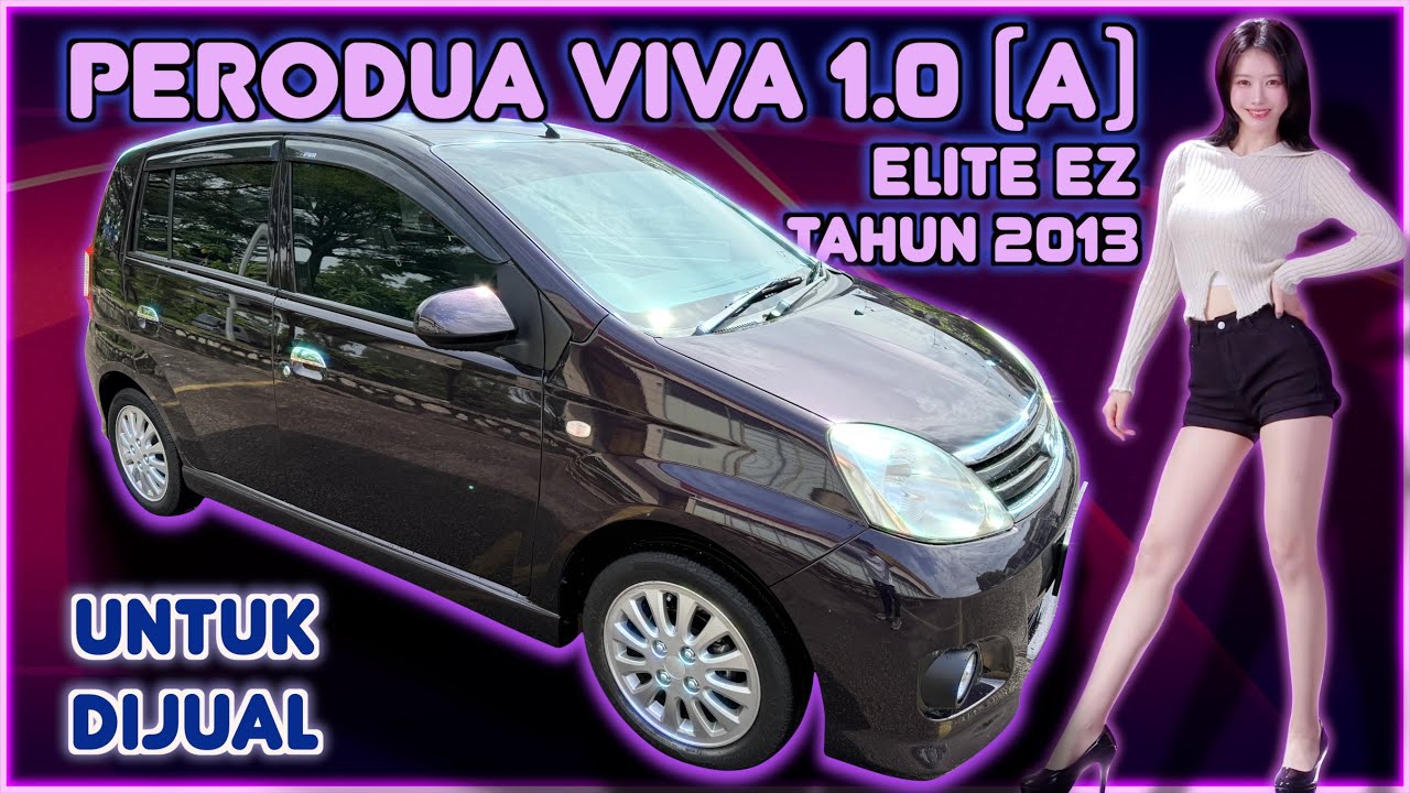 PERODUA VIVA 1.0 ELITE EZ (AUTO) TAHUN 2013 UNTUK DIJUAL
