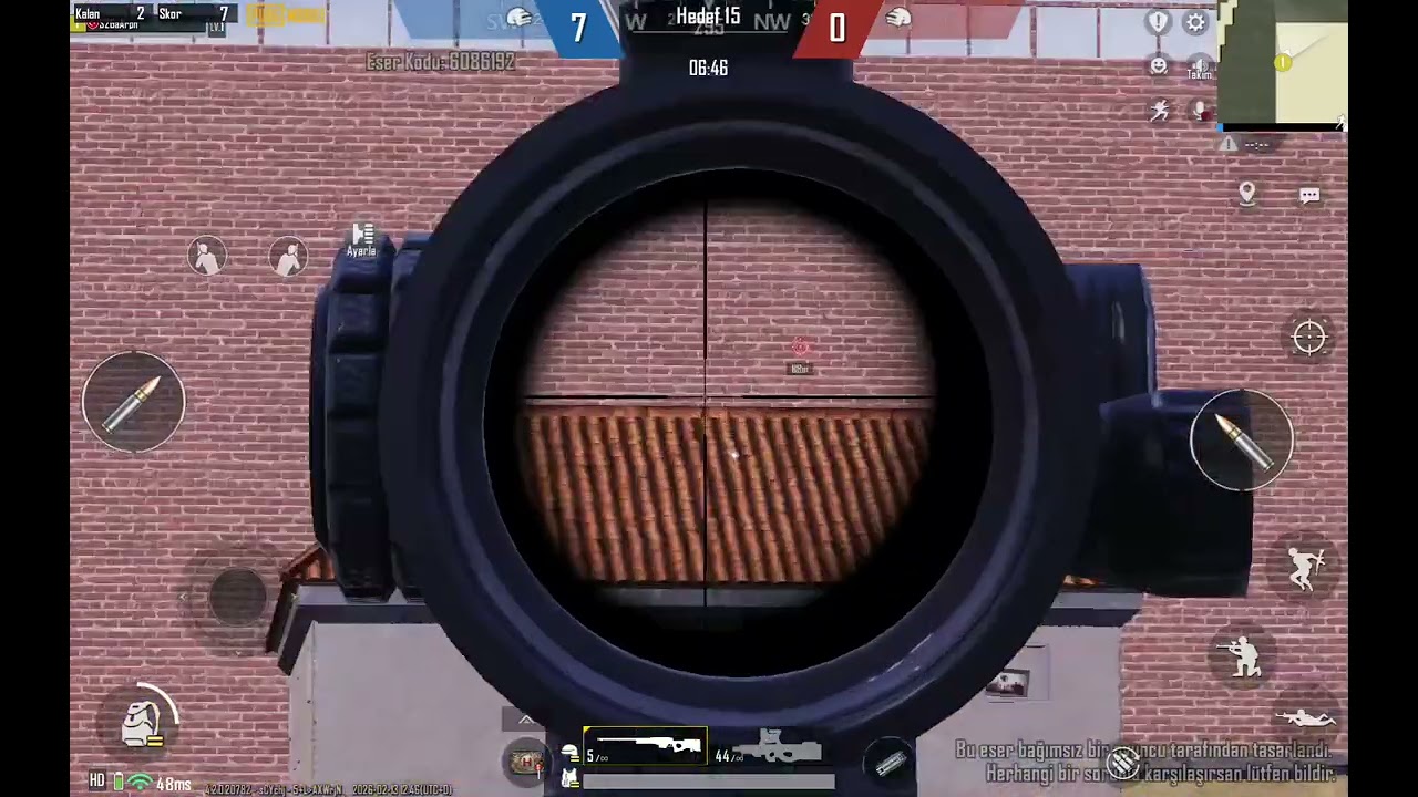 15-0 😀😀😀 #ytdayibenionecikarnolur #ytshorts #pubgmobile #gaming 