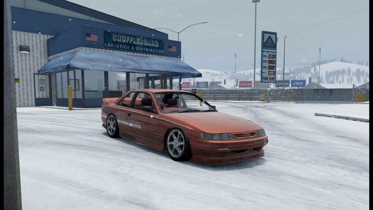 Ibishu Diana SR-Tecnica | Snow Drifting West Coast USA | BeamNG.Drive