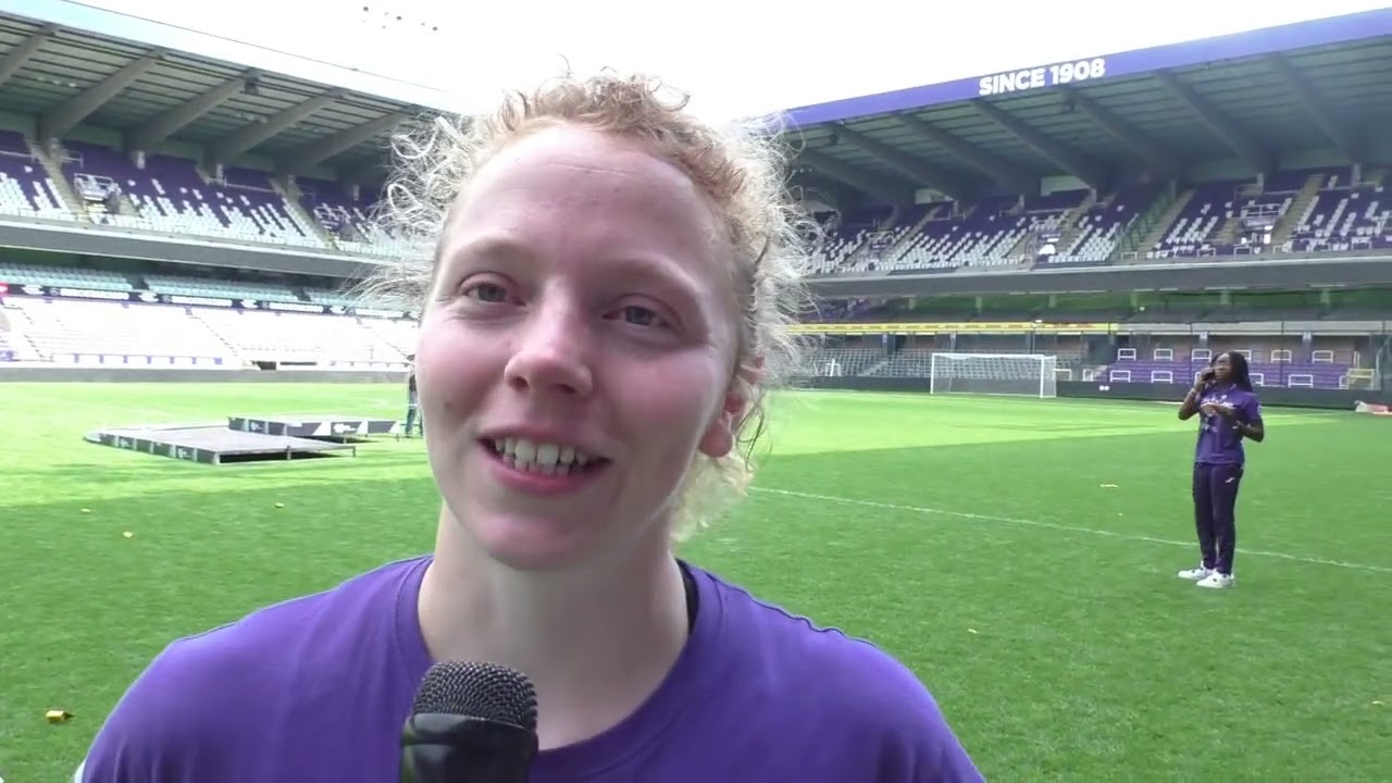 Charlotte Tison na RSC Anderlecht - KAA Gent Ladies op 13.05.2023