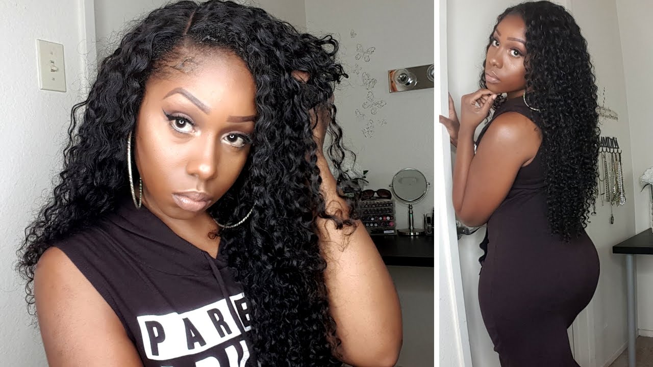 22 inches of Bombness!!!  Unice Brazilian Curly Hair Review | Aliexpress