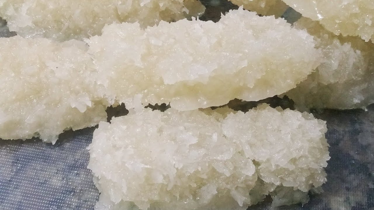 Cocada branca tradicional