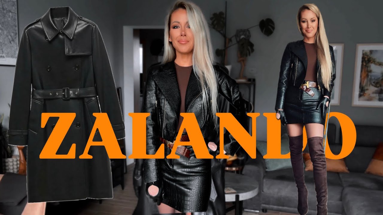 Zalando Fantastic Finds | Mango Leather Trench Coat & Koto Croco Skirt