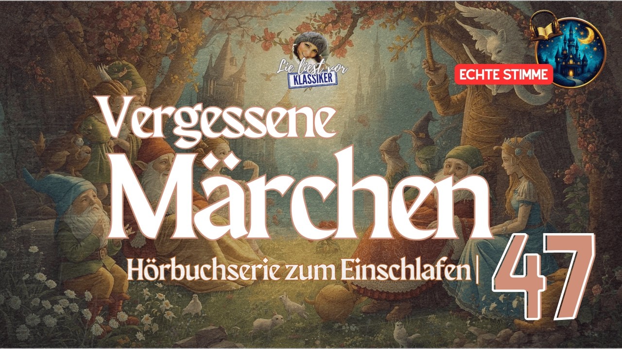 5 Märchen zum Einschlafen 🌙 Alte Märchen der Brüder Grimm | Hörbuch komplett