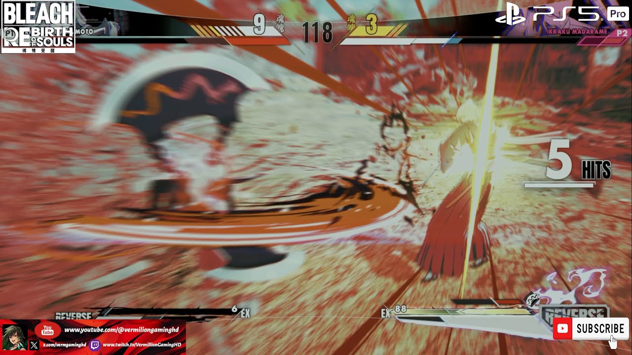 Bleach Rebirth of Souls Japanese gameplay - Rangiku vs Ikkaku 4K | PS5 Pro