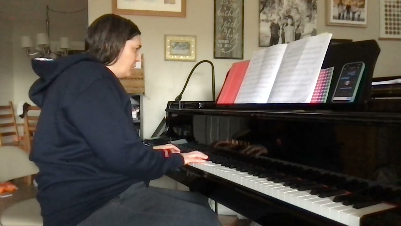 The Cowboy Piano Duet by Judith Strickland
