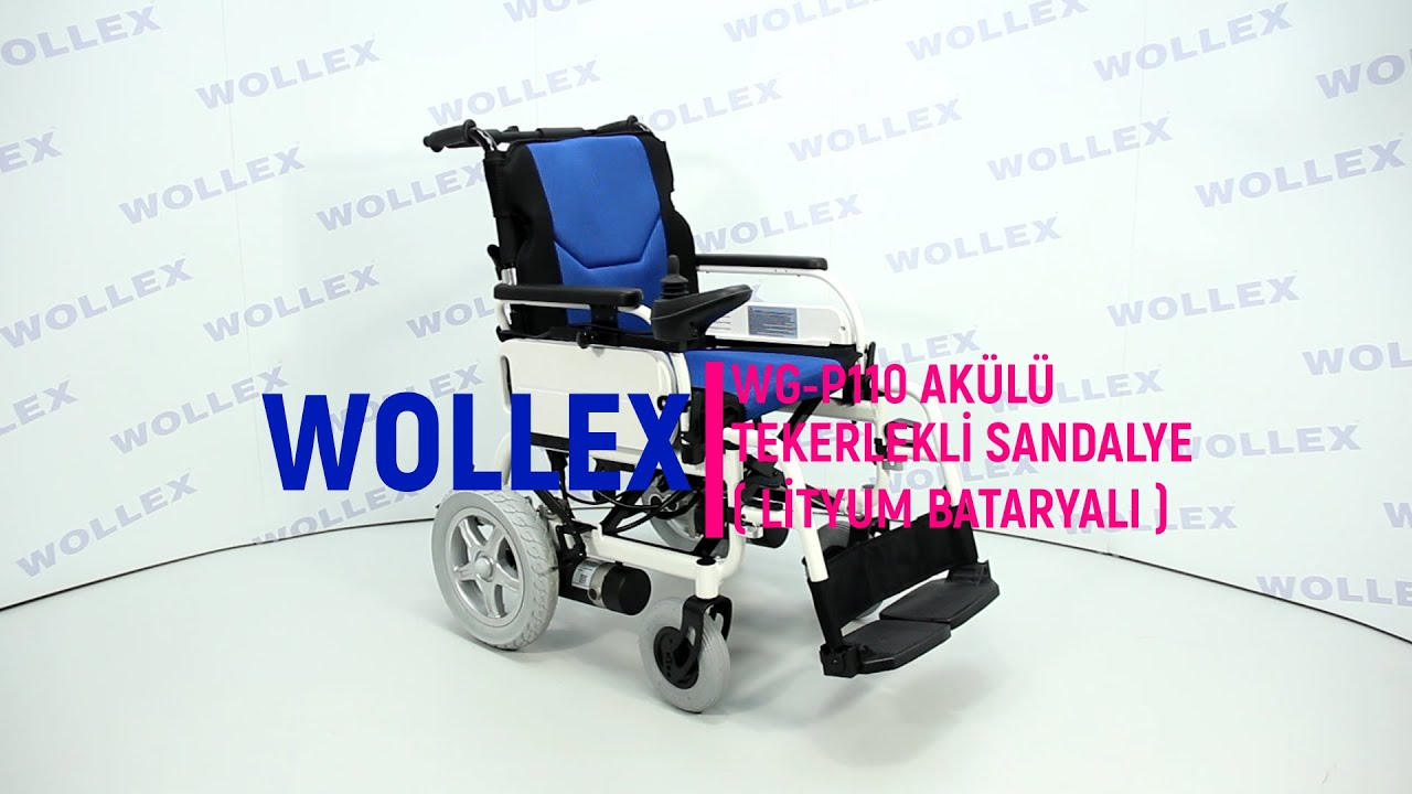 WOLLEX WG-P110 Akülü Tekerlekli Sandalye Kullanımı