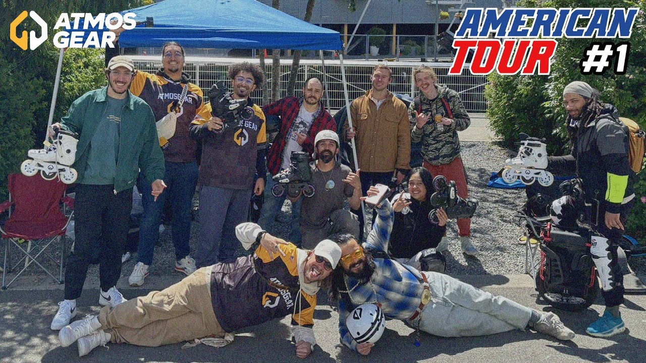 SEATTLE skaters try electric rollerblades for the first time #AT1