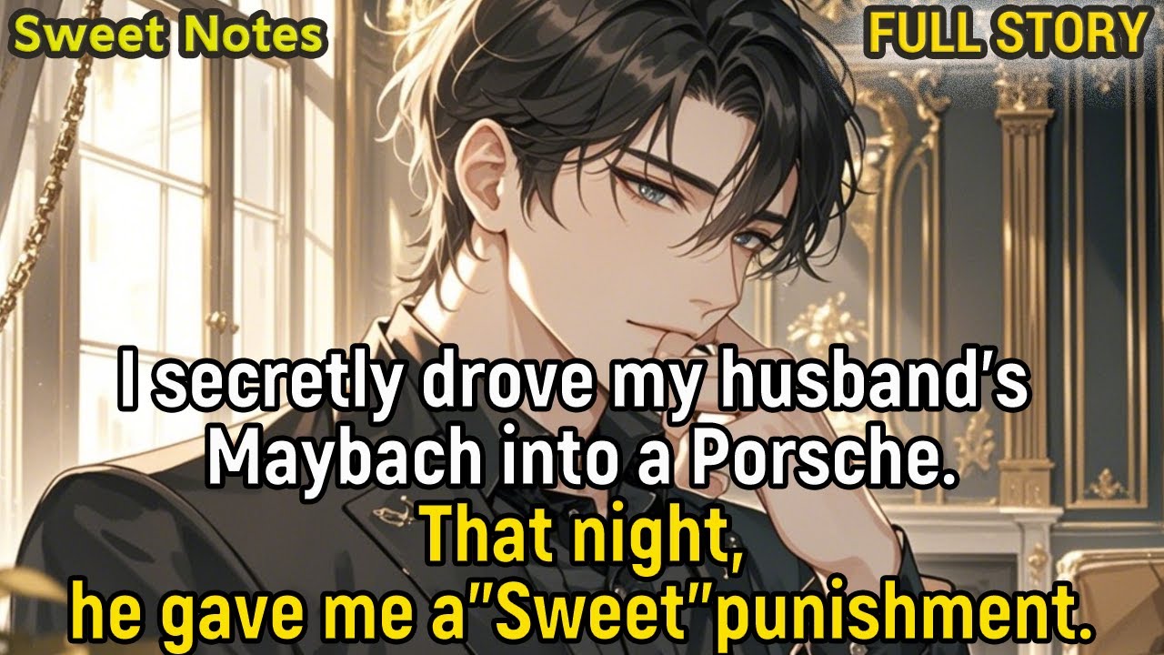 I secretly drove my husband's Maybach into a Porsche.That night,he gave me a