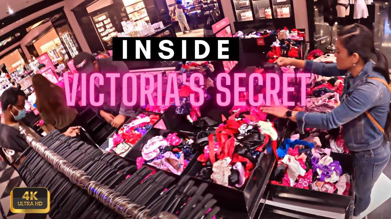 Walking tour in Women Paradise | How Victoria's Secret store looks inside?  #virtualtour #shopping